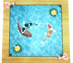 Tout Pour le Jeu Tapis Multijeux 60x60 cm bassin japonais