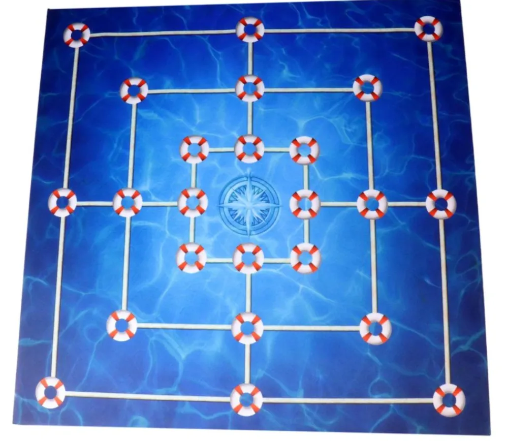 Tout Pour le Jeu Tapis pour jeu du Moulin géant 60 cm (Marelle)