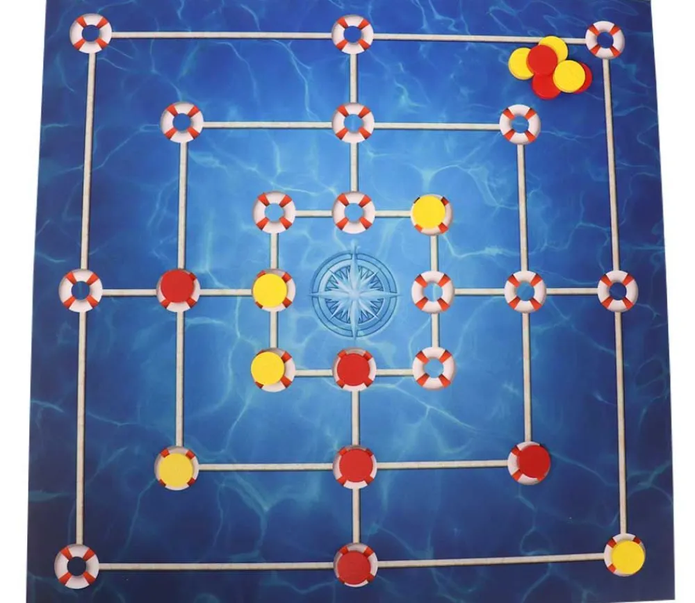 Tout Pour le Jeu Tapis pour jeu du Moulin géant 60 cm (Marelle)