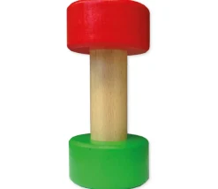 Tout Pour le Jeu Totem bicolore en bois 10 cm - Feu de signalisation