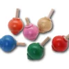 Tout Pour le Jeu Toupie bois boule 4,2 x 2,4 cm à l'unité - fabrication France