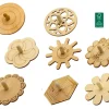 Tout Pour le Jeu Toupie en bois à colorier 7 cm