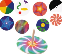 Tout Pour le Jeu Toupie géante 15 cm mélange de couleurs