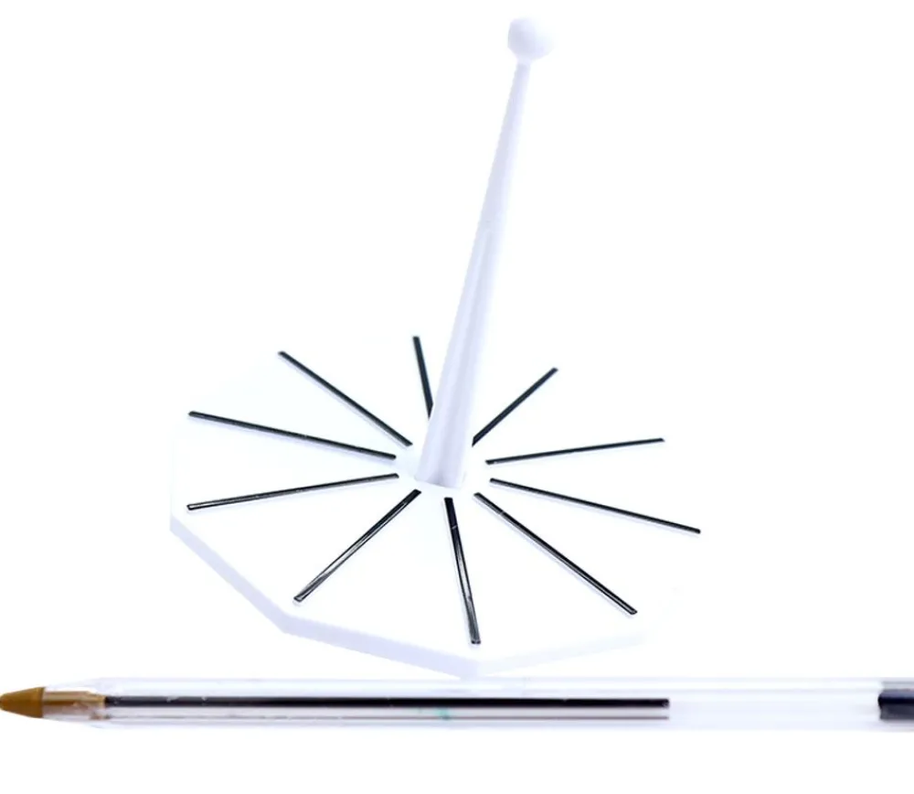 Tout Pour le Jeu Toupie géante neutre personnalisable - roulette 10 cm