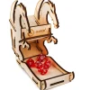 Tout Pour le Jeu Tour lanceur dés Dragon naturel 16.5 cm en bois