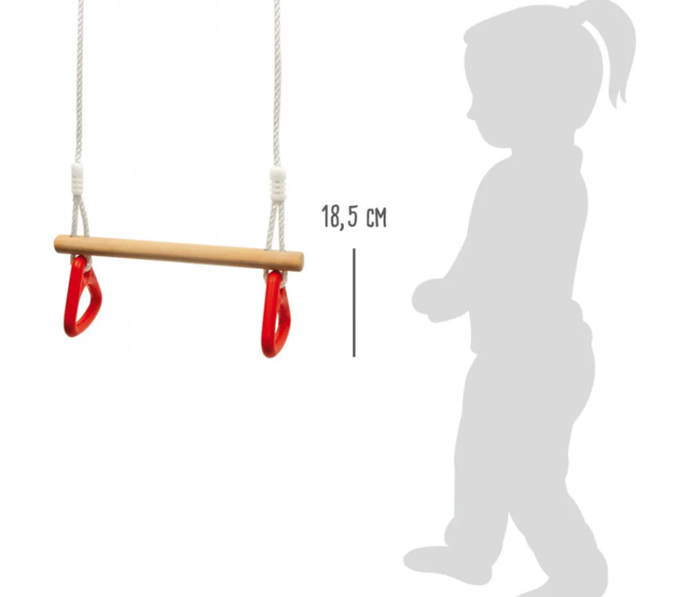 Tout Pour le Jeu Trapèze avec anneaux pour portique balançoire