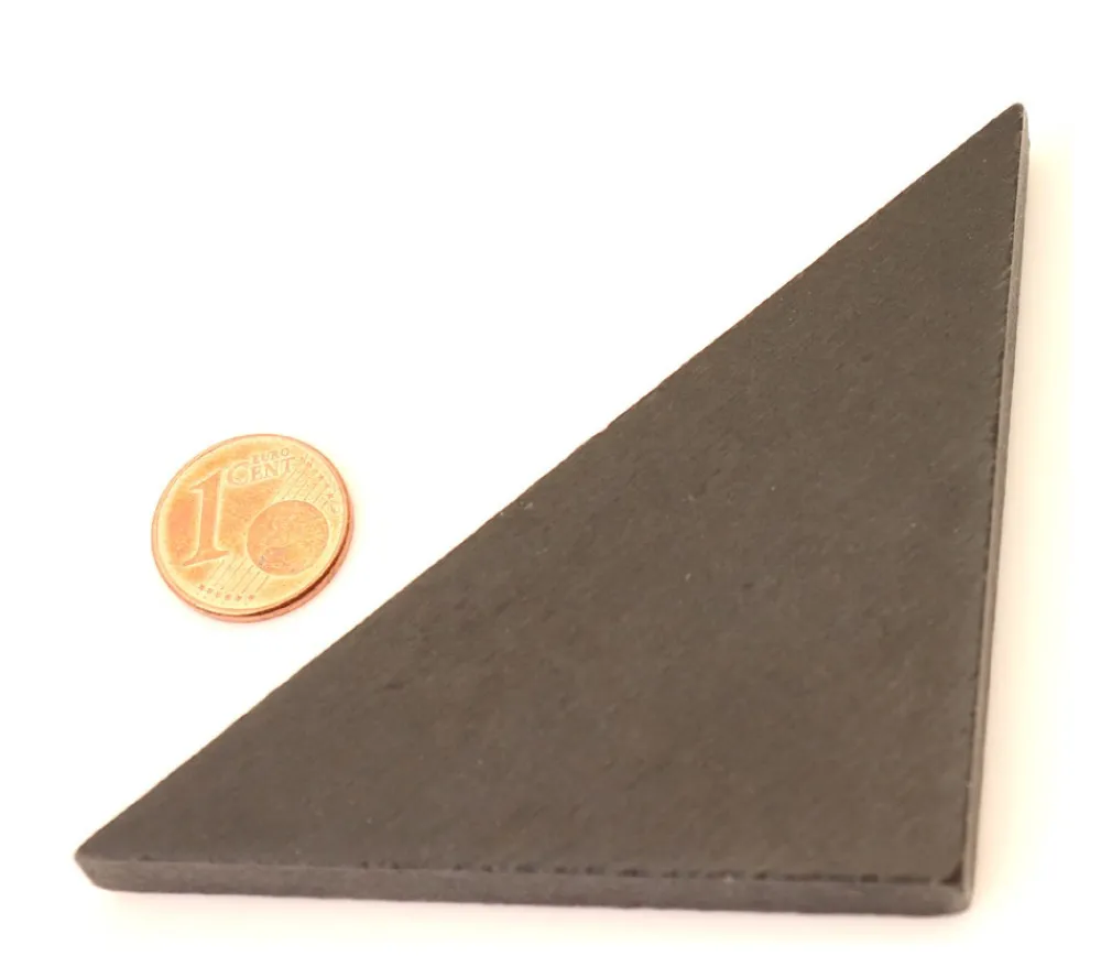 Tout Pour le Jeu Triangle rectangle isocèle noir 96 x 66 x 8 mm en bois