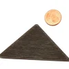 Tout Pour le Jeu Triangle rectangle isocèle noir 67 x 47 x 8 mm en bois