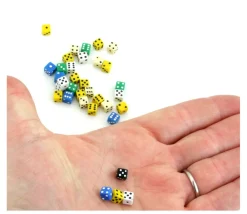 Tout Pour le Jeu Tube 30 mini dés à jouer 5 mm