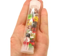 Tout Pour le Jeu Tube 30 mini gems multicolores pépites gemmes