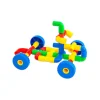 Enfant Tout Pour le Jeu Tubes emboîtables 64 pièces - Jeu construction véhicule