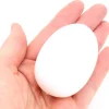 Tout Pour le Jeu Œuf plastique blanc - oeuf pour décoration 6 cm