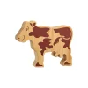 Tout Pour le Jeu Vache brune en bois 120 x 95 x 25 mm