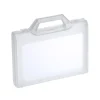 Tout Pour le Jeu Valisette 24 x 18 x 4.6 cm plastique transparent avec poignée vide