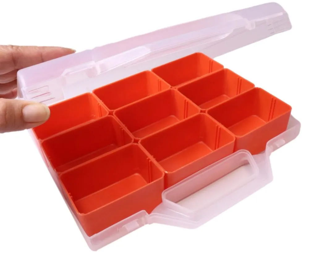 Tout Pour le Jeu Valisette A5 avec 9 bacs amovibles en plastique