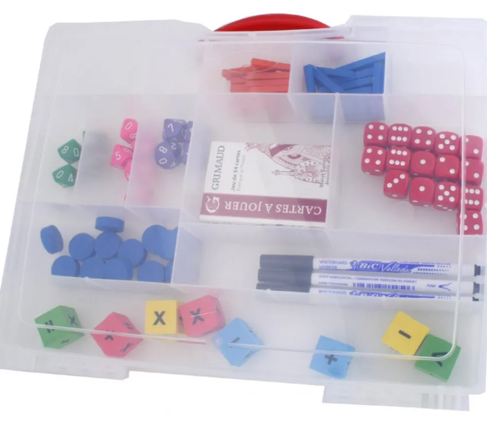 Tout Pour le Jeu Valisette A4 avec 14 compartiments de 325 x 255 x H 56 mm vide