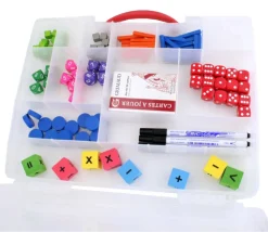 Tout Pour le Jeu Valisette A4 avec 14 compartiments de 325 x 255 x H 56 mm vide