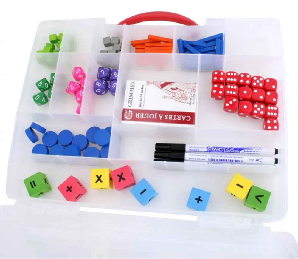 Tout Pour le Jeu Valisette A4 avec 14 compartiments de 325 x 255 x H 56 mm vide