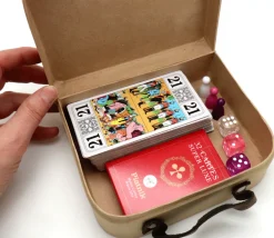 Tout Pour le Jeu Valisette cartonnée avec anse 16 x 13 x 5 cm