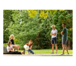 Tout Pour le Jeu YAMS GARDEN : 5 Dés géants en bois 55 mm