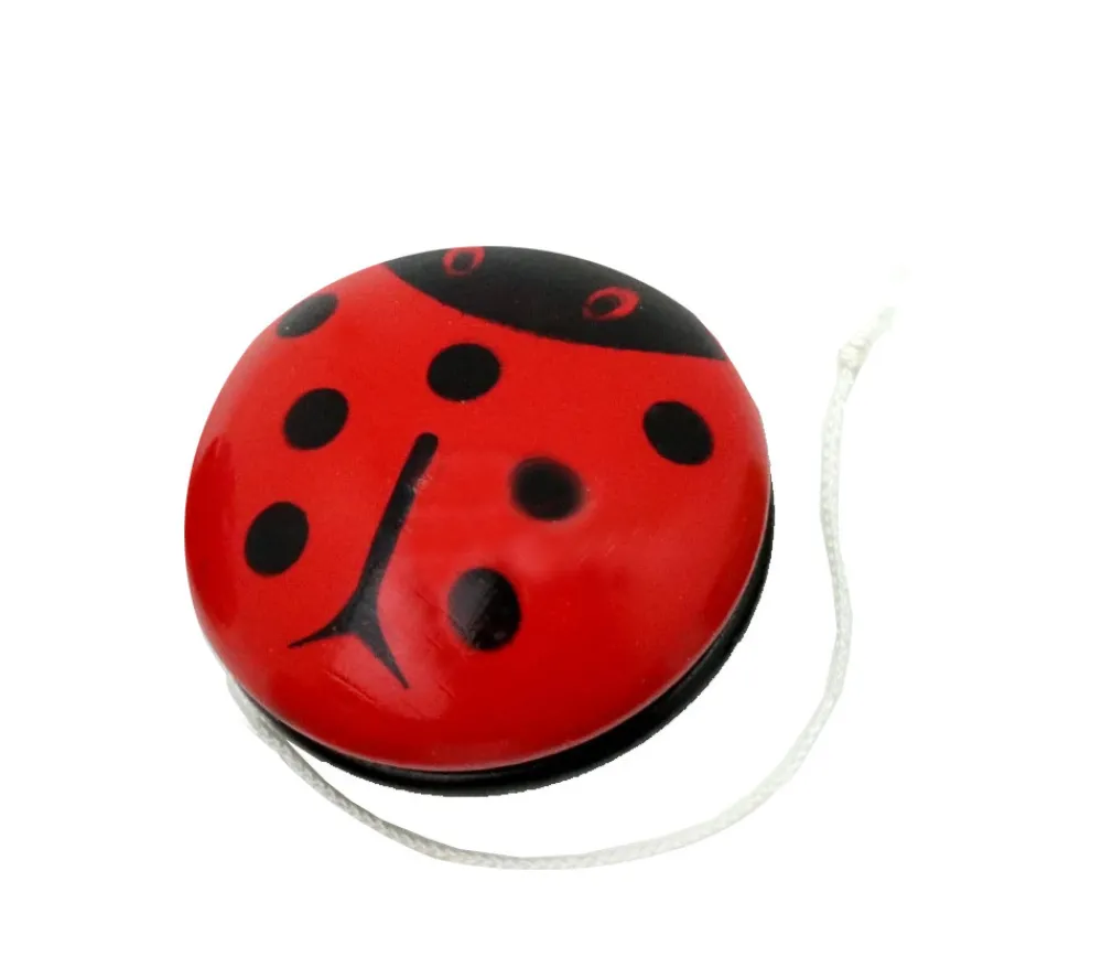 Tout Pour le Jeu Yoyo coccinelle en bois à l'unité 5,6 cm
